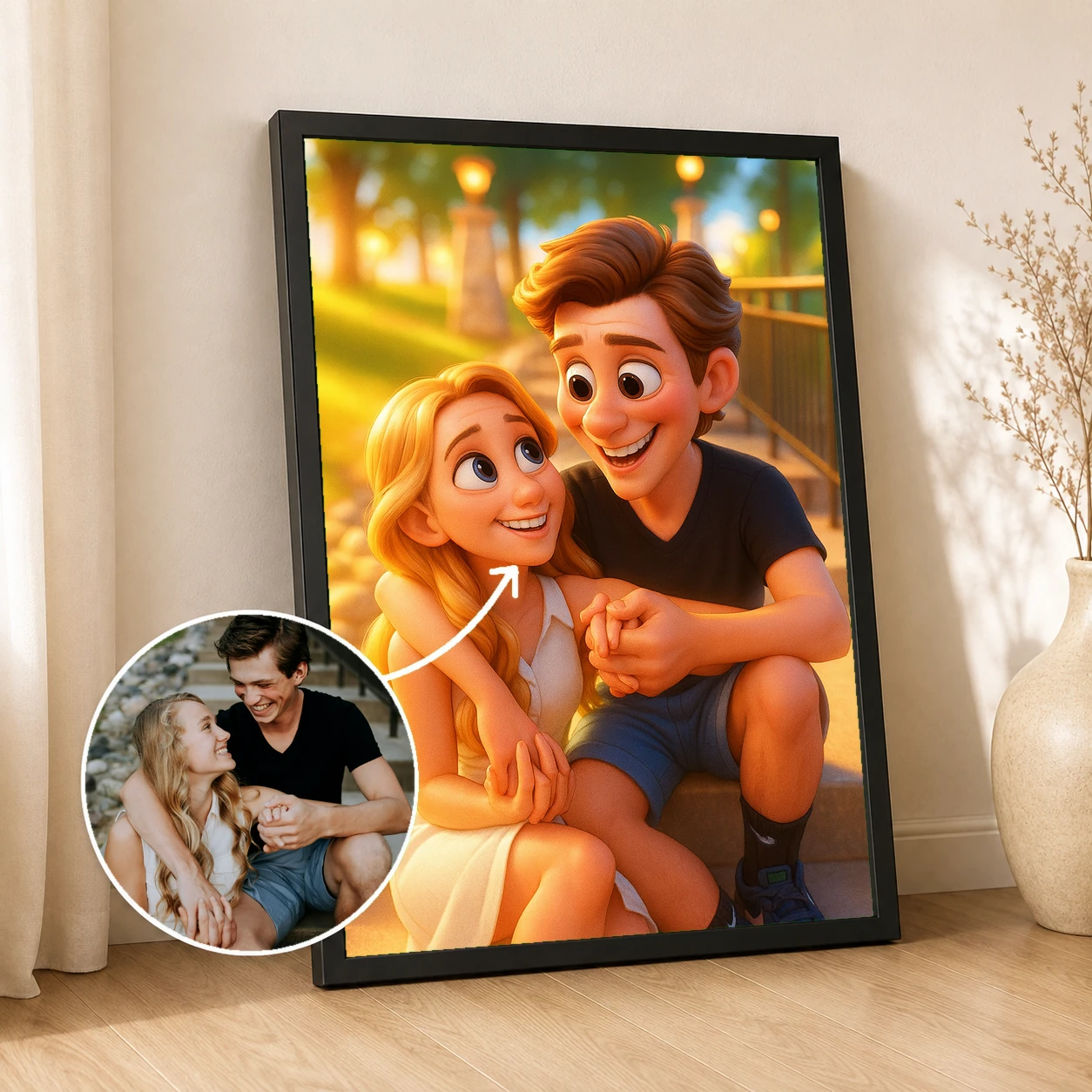 Disney stílusú falikép